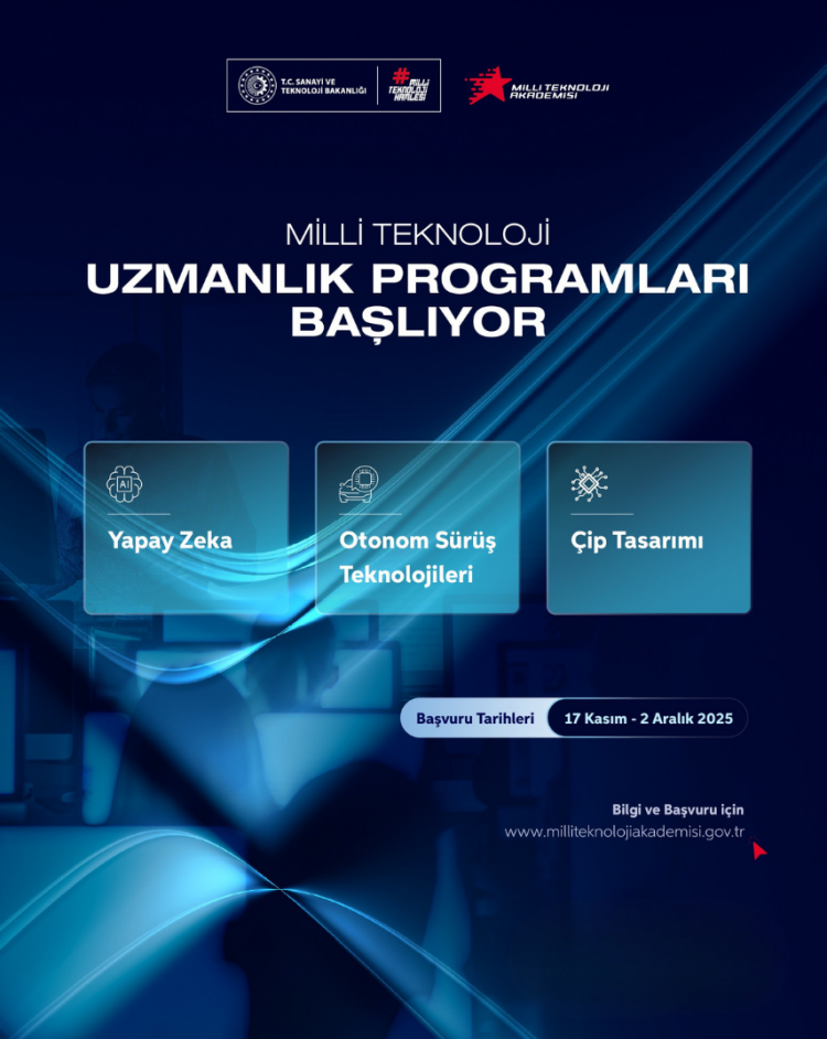 Milli Teknoloji Uzmanlık Programları Başvuruları