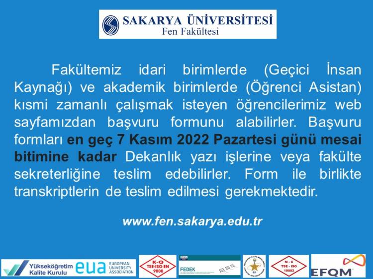 Kısmi Zamanlı Çalışma Bursu